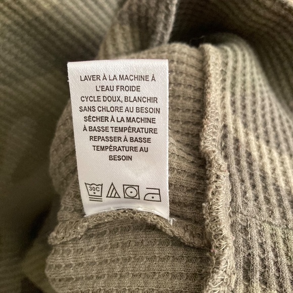 Natural Reflections Camo Print‎ Women's Cowl Neck Sweater, Size M - Picture 5 of 8